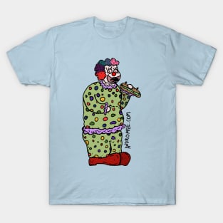 clown eating a sandwich! T-Shirt